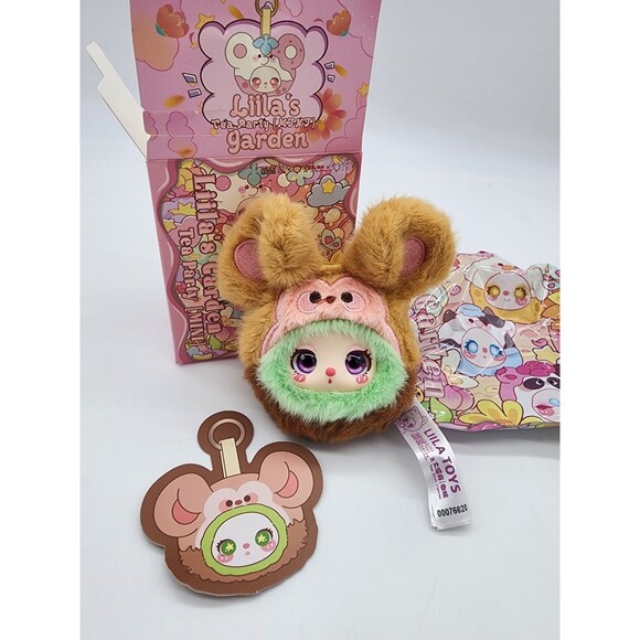 Liila’s Garden Tea Party (MINI) Plush Pendant KIWI MONKEY CONFIRMED!! - Picture 1 of 3